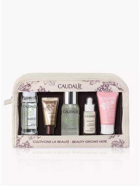 caudalie skin care set.